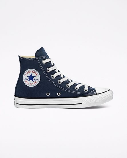 Women's Converse Chuck Taylor All Star Classic High Top Shoes Navy | AU C4350X